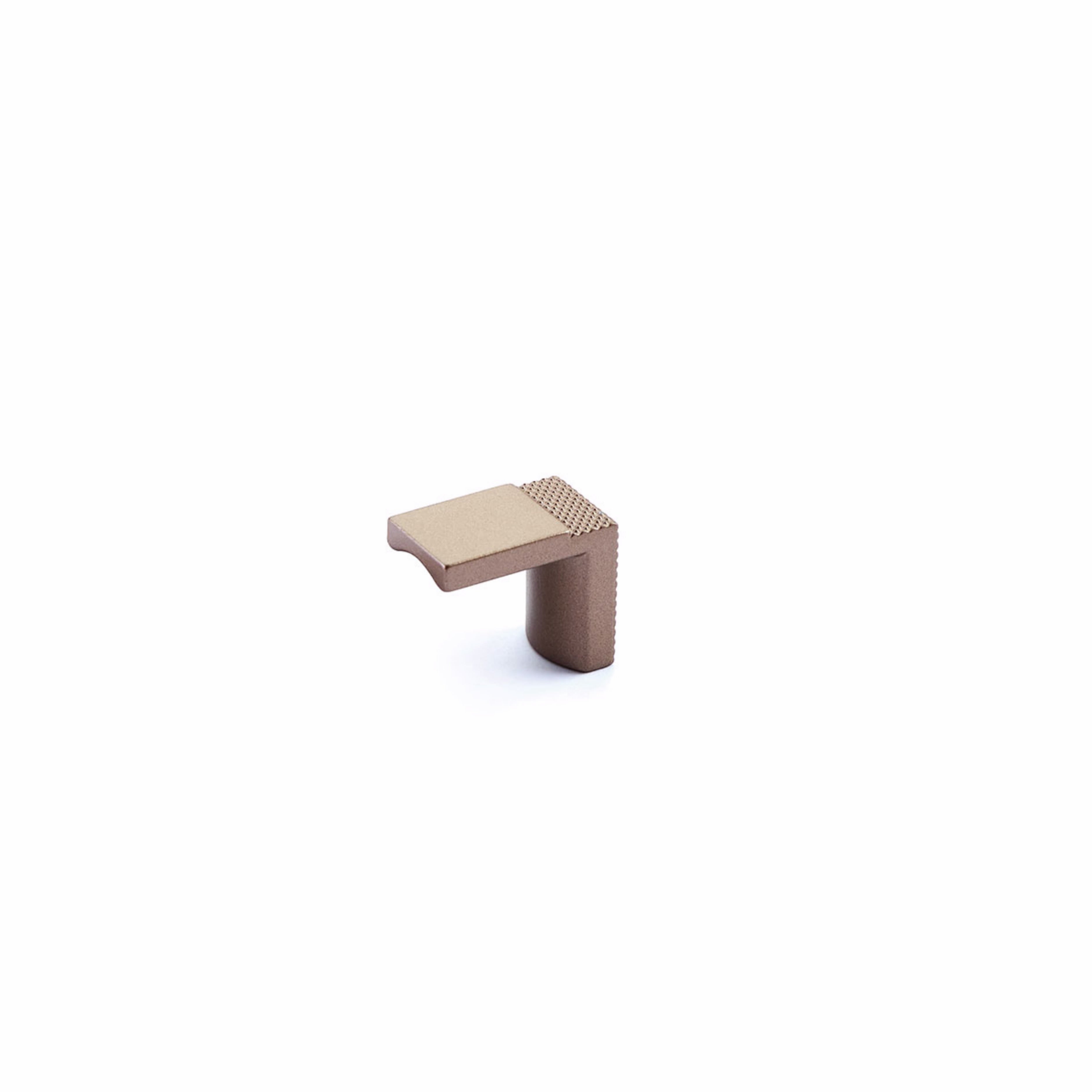 Schaub 20014-SBZ 1-1/8" Quadrato Cabinet Finger Pull Satin Bronze Finish Sparrow Supply