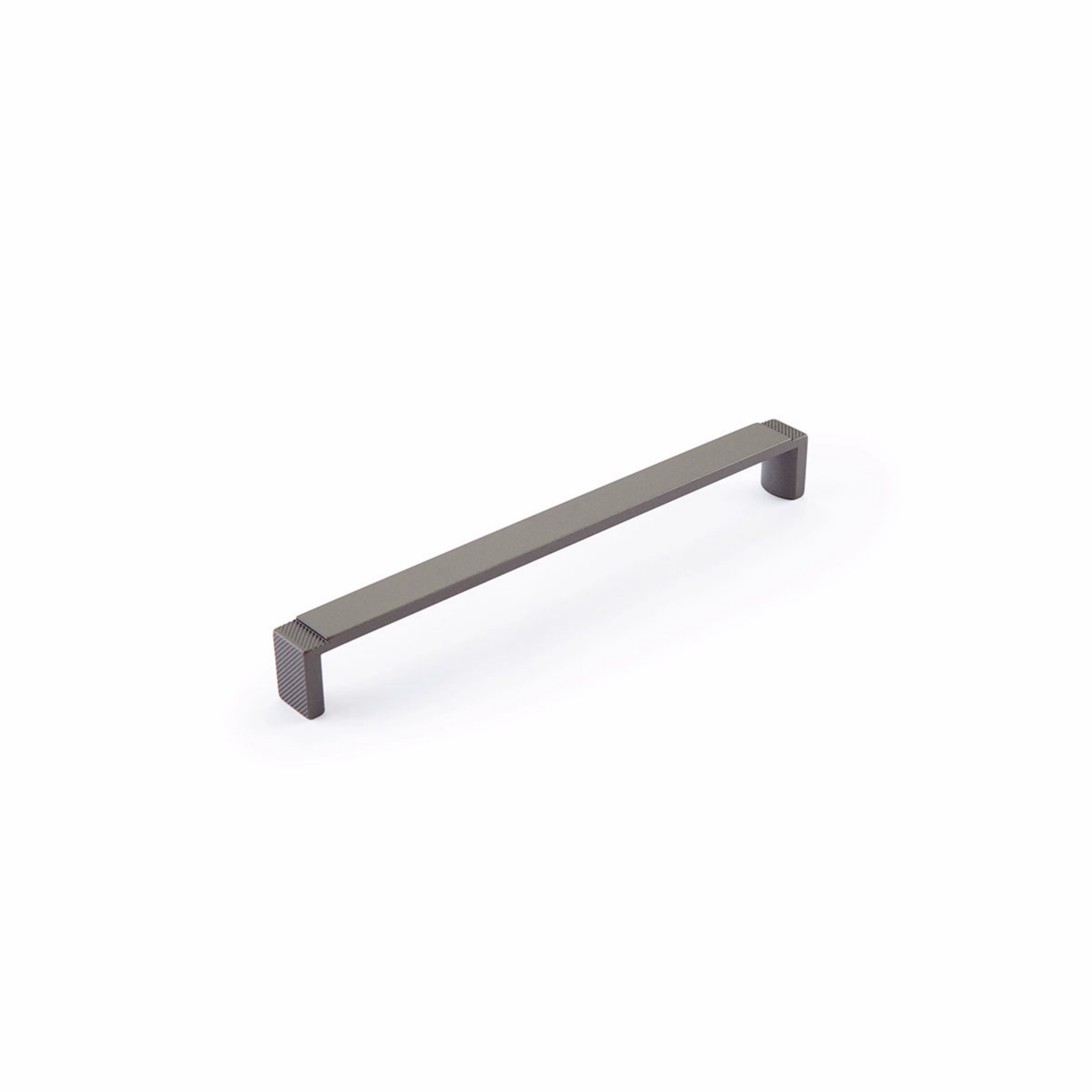 Schaub 20017-GM 7-1/2" Center to Center Quadrato Wide Cabinet Pull Signature Gun Metal Finish Sparrow Supply