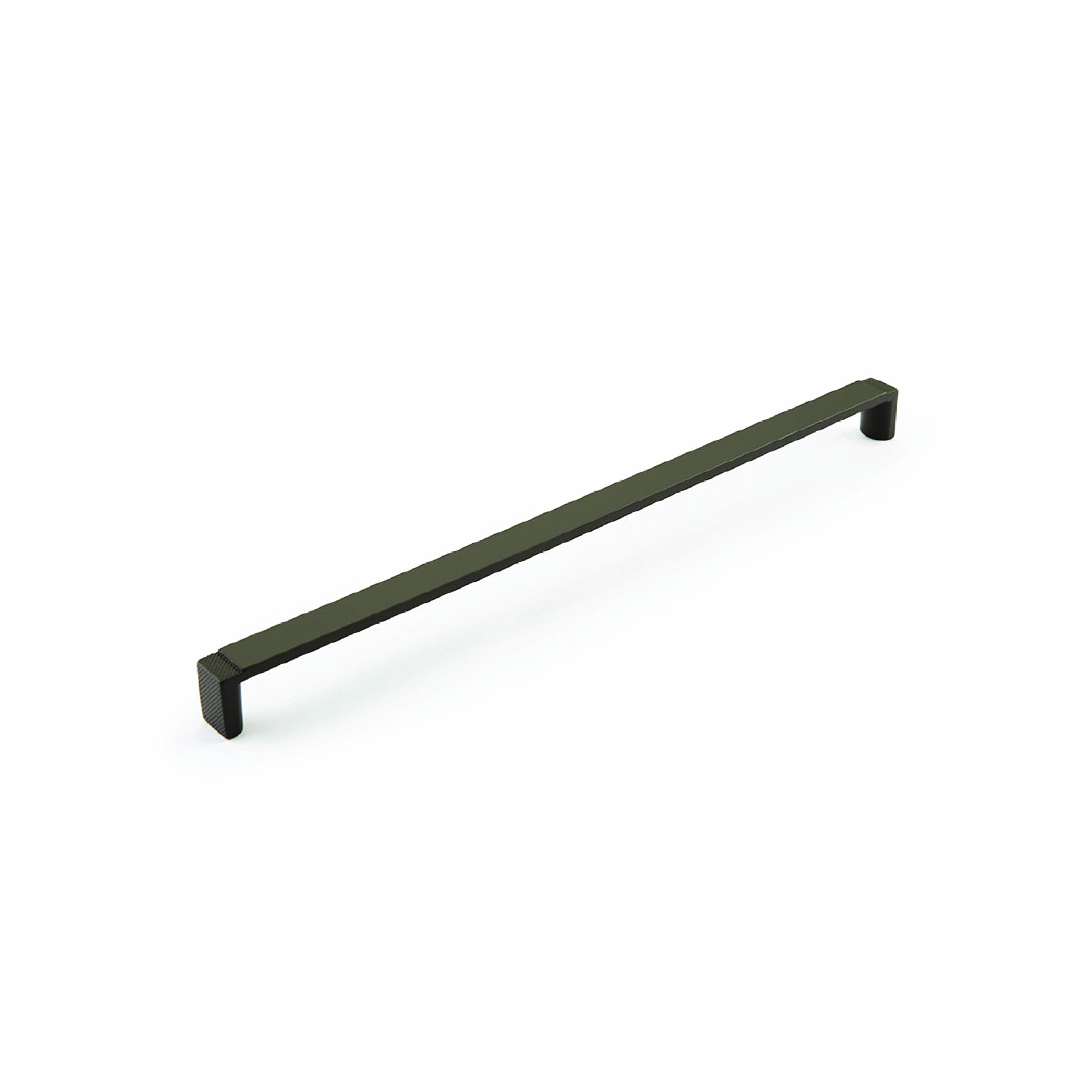 Schaub 20018-GM 12-5/8" Center to Center Quadrato Wide Cabinet Pull Signature Gun Metal Finish Sparrow Supply