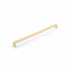 Schaub 20018-SSB 12-5/8" Center to Center Quadrato Wide Cabinet Pull Signature Satin Brass Finish Sparrow Supply