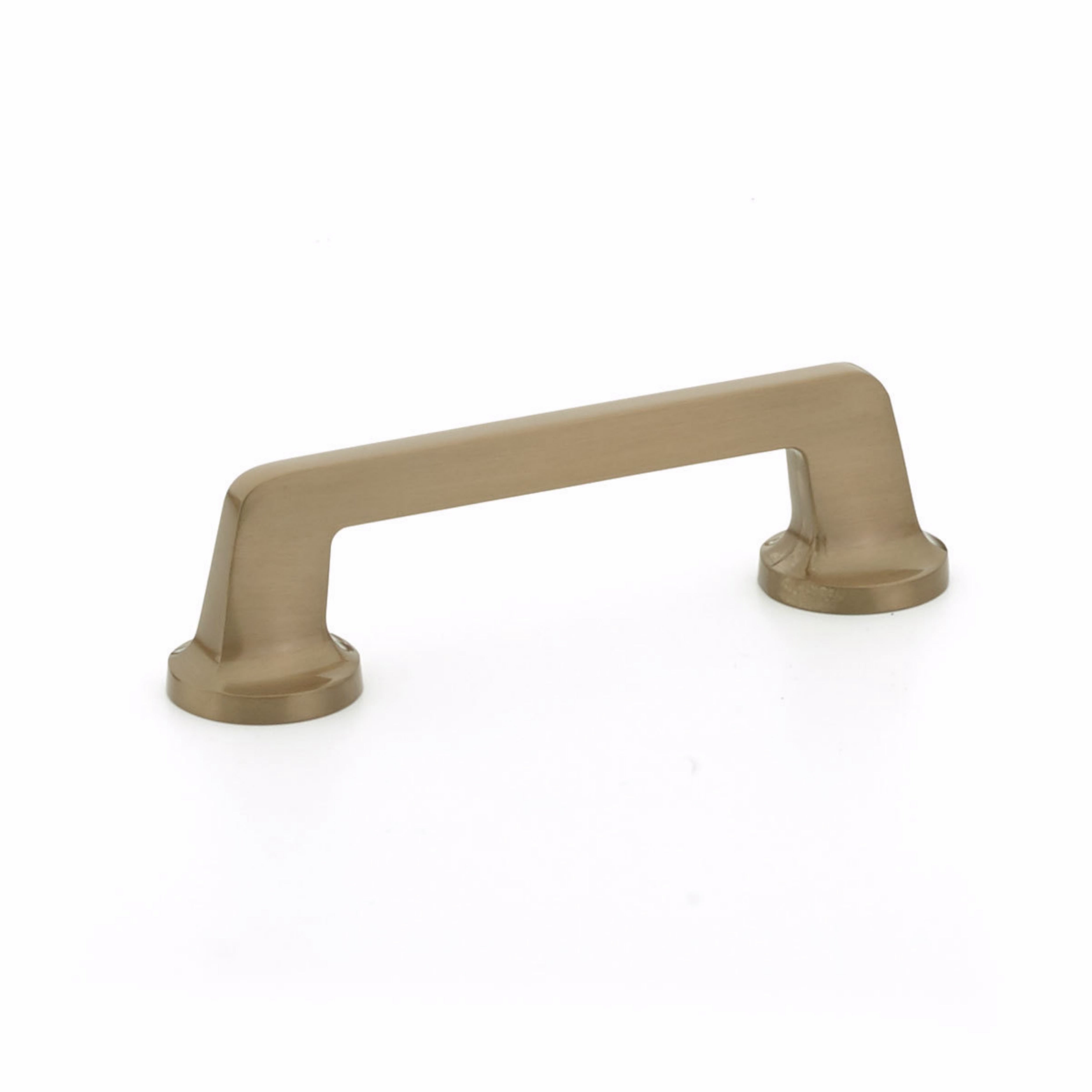 Schaub 201-BBZ 4" Center to Center Northport Flat Cabinet Pull Brushed Bronze Finish Sparrow Supply