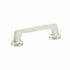 Schaub 201-BN 4" Center to Center Northport Flat Cabinet Pull Brushed Nickel Finish Sparrow Supply