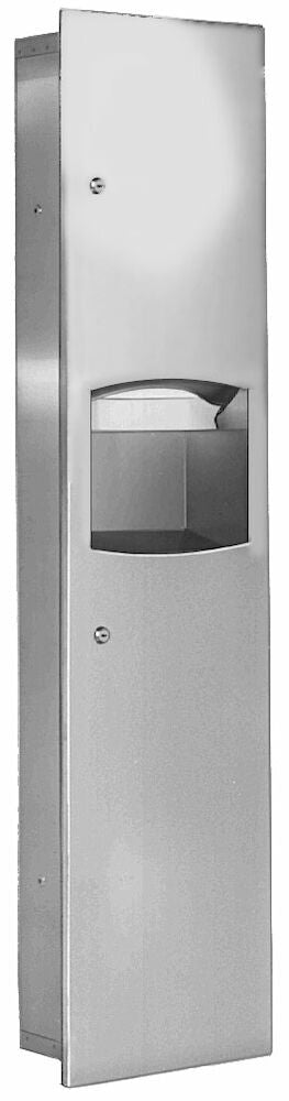 Bradley 2017-000000 Towel/Waste, Recessed Sparrow Supply