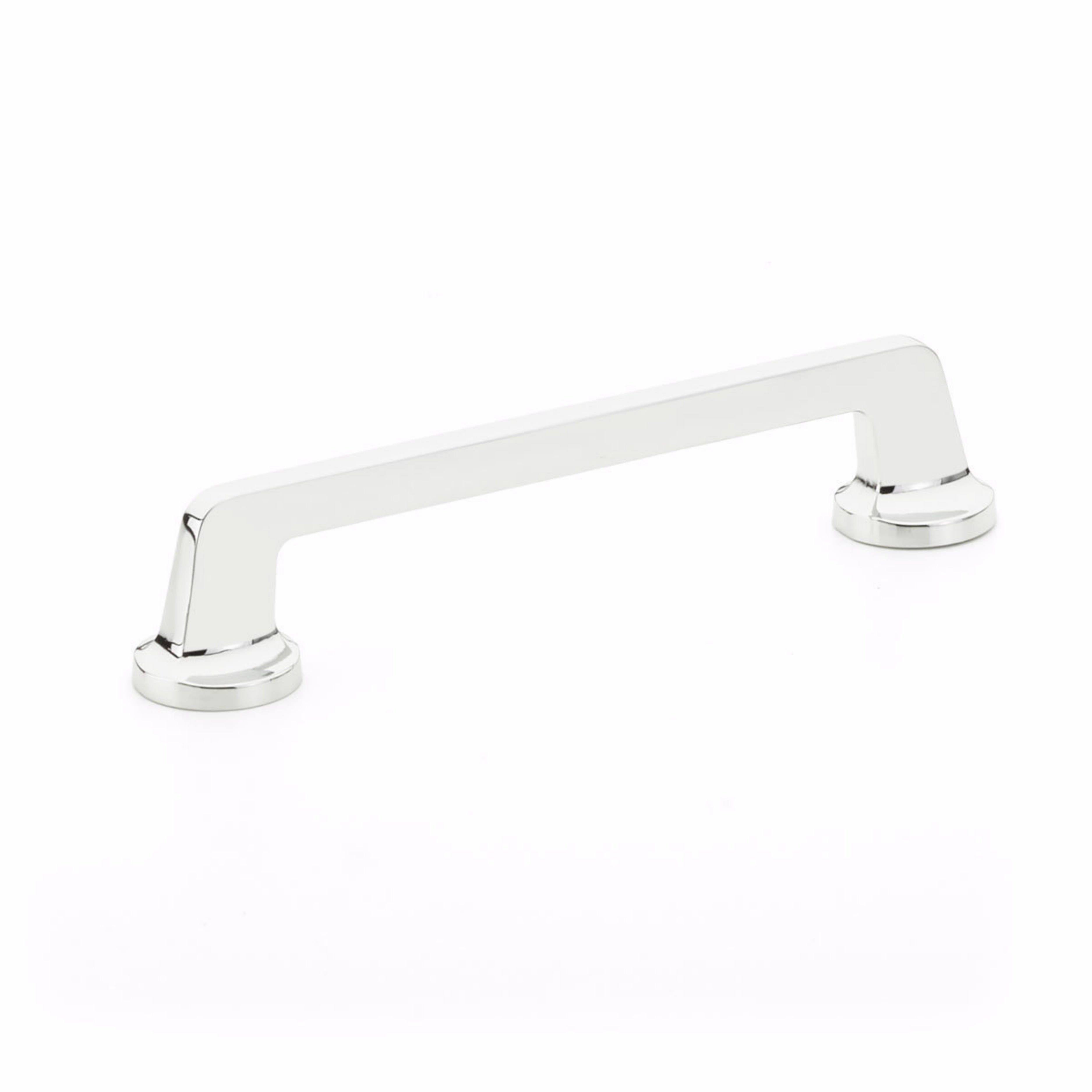 Schaub 202-26 6" Center to Center Northport Flat Cabinet Pull Polished Chrome Finish Sparrow Supply