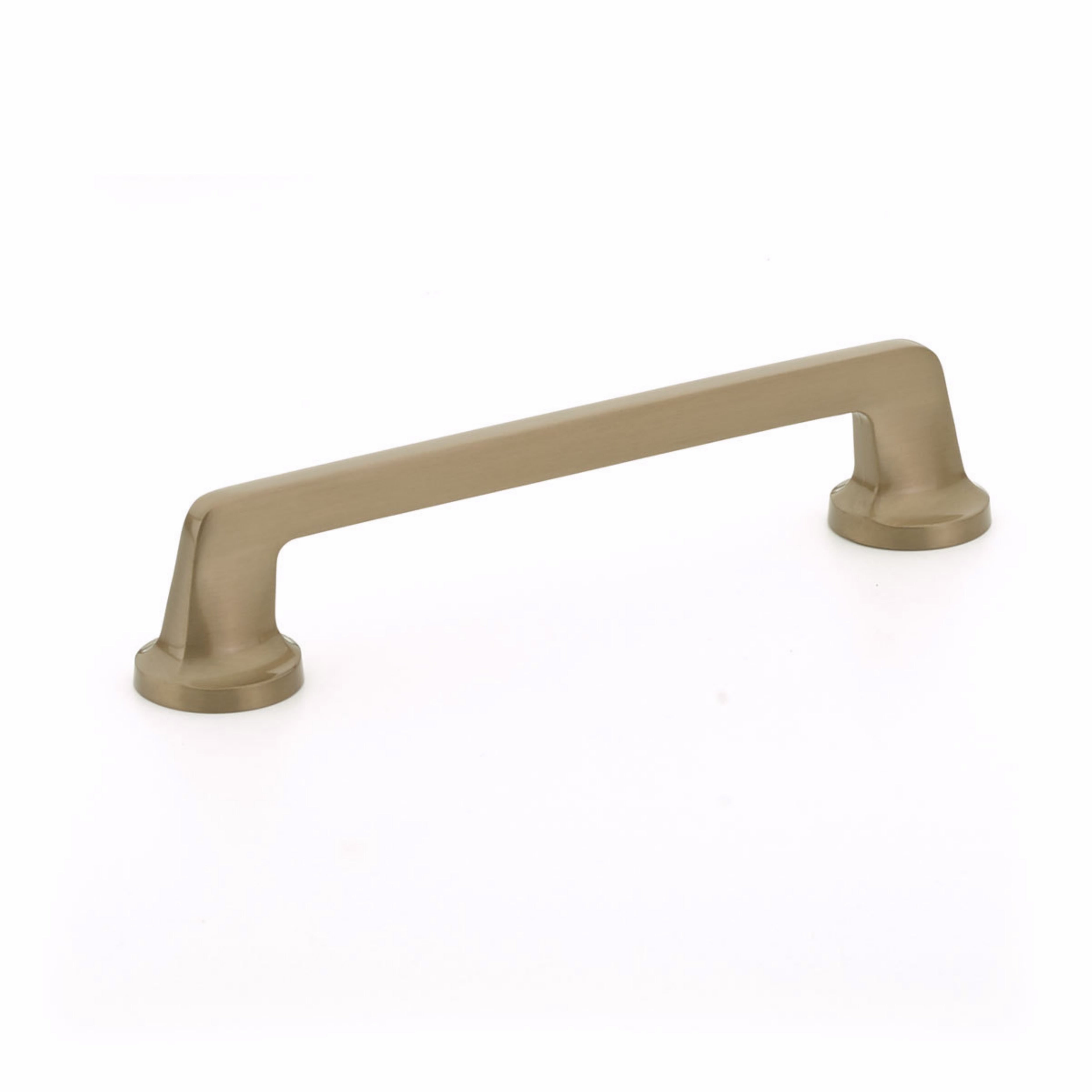 Schaub 202-BBZ 6" Center to Center Northport Flat Cabinet Pull Brushed Bronze Finish Sparrow Supply