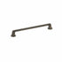 Schaub 203-ABZ 10" Center to Center Northport Flat Cabinet Pull Ancient Bronze Finish Sparrow Supply