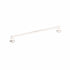 Schaub 204-PN 12" Center to Center Northport Flat Cabinet Pull Polished Nickel Finish Sparrow Supply