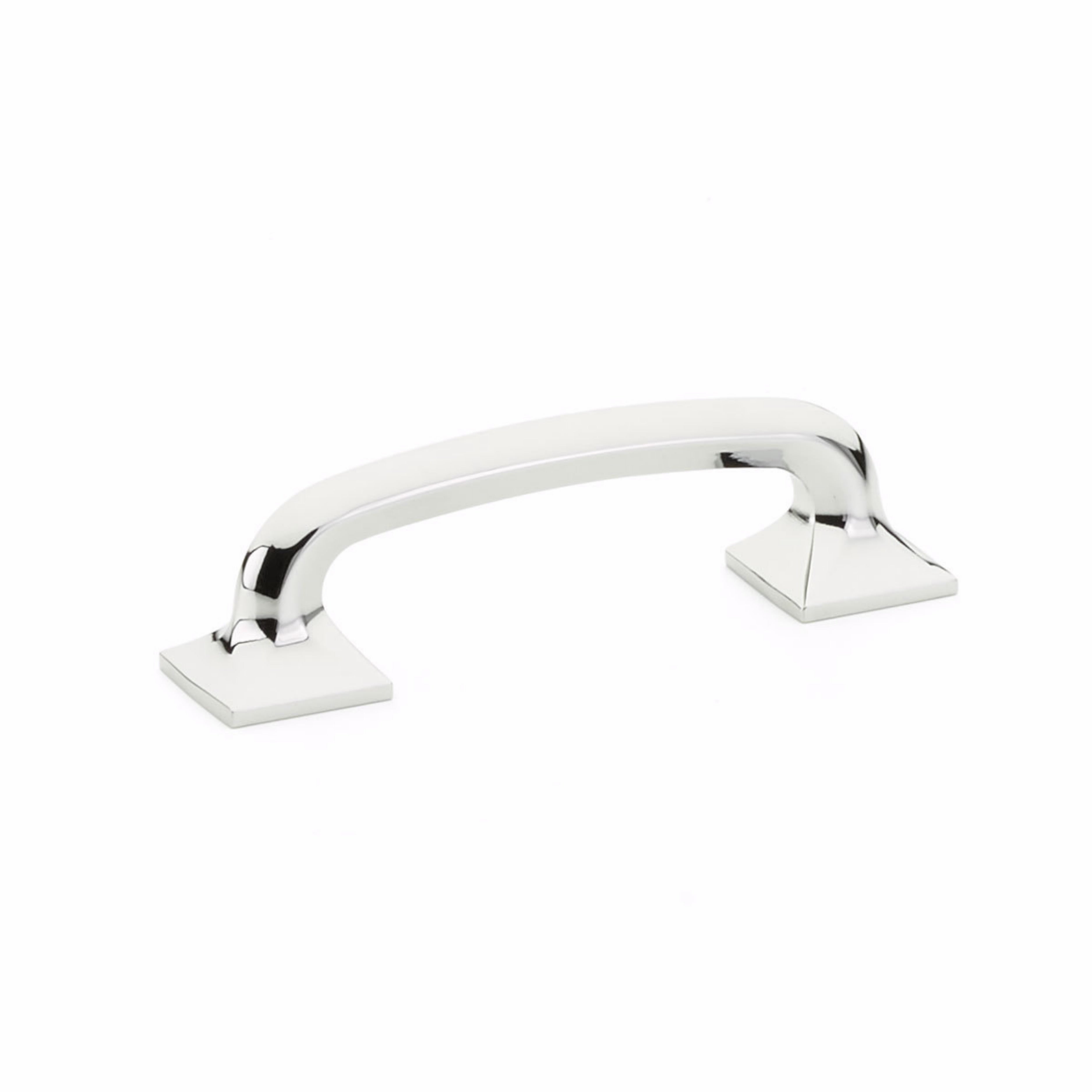 Schaub 205-26 3-1/2" Center to Center Northport Cabinet Pull Polished Chrome Finish Sparrow Supply