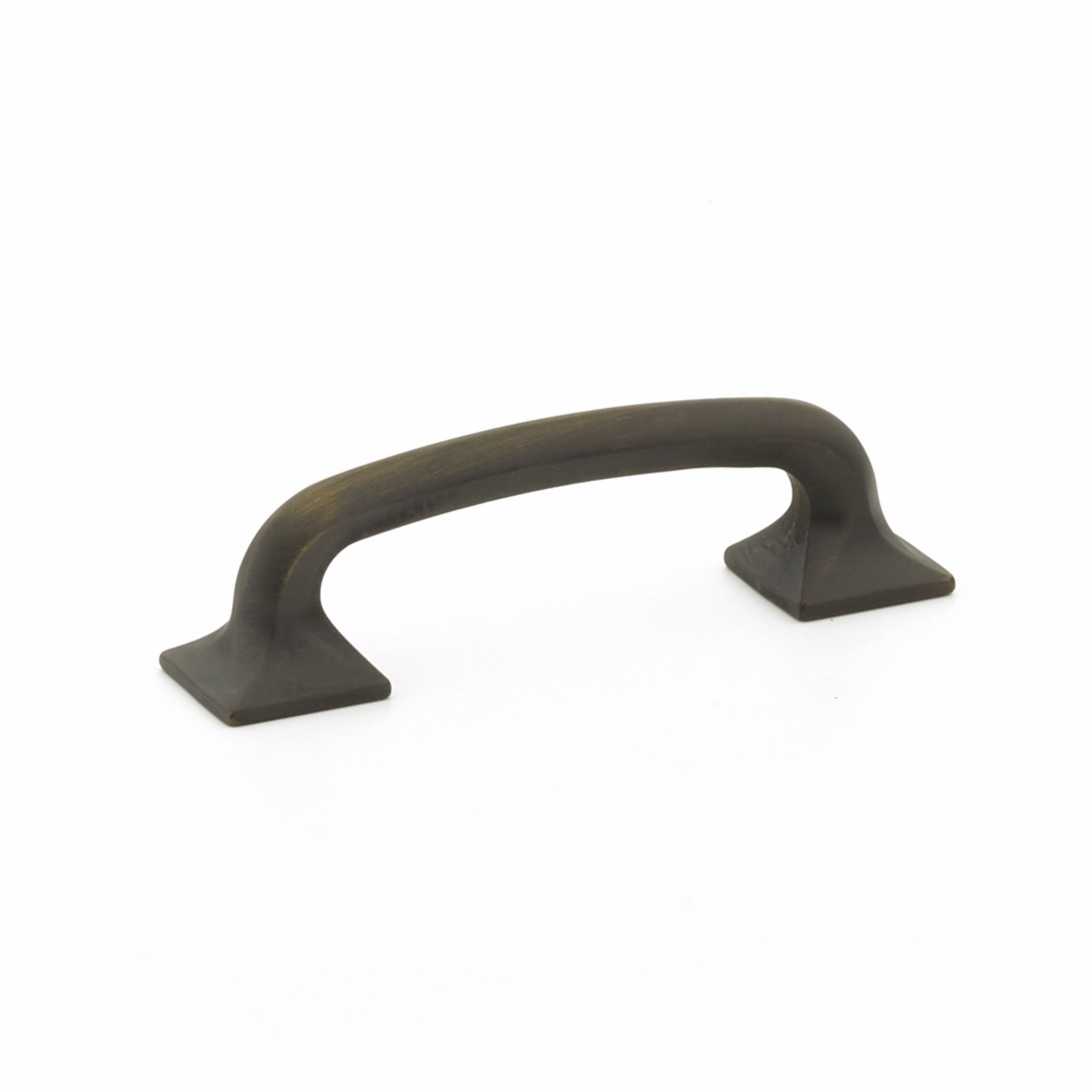 Schaub 205-ABZ 3-1/2" Center to Center Northport Cabinet Pull Ancient Bronze Finish Sparrow Supply