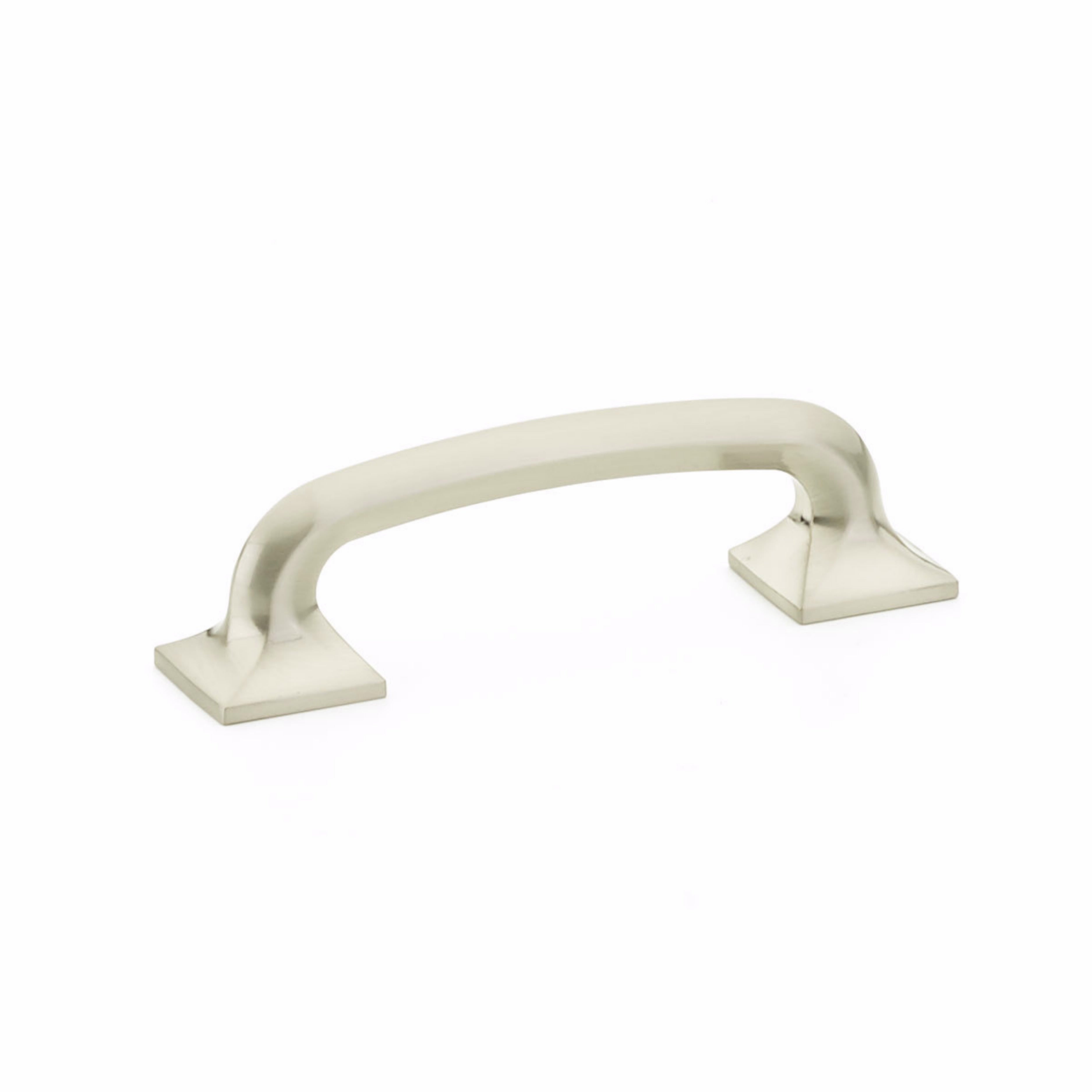 Schaub 205-BN 3-1/2" Center to Center Northport Cabinet Pull Brushed Nickel Finish Sparrow Supply