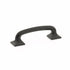 Schaub 205-MB 3-1/2" Center to Center Northport Cabinet Pull Matte Black Finish Sparrow Supply