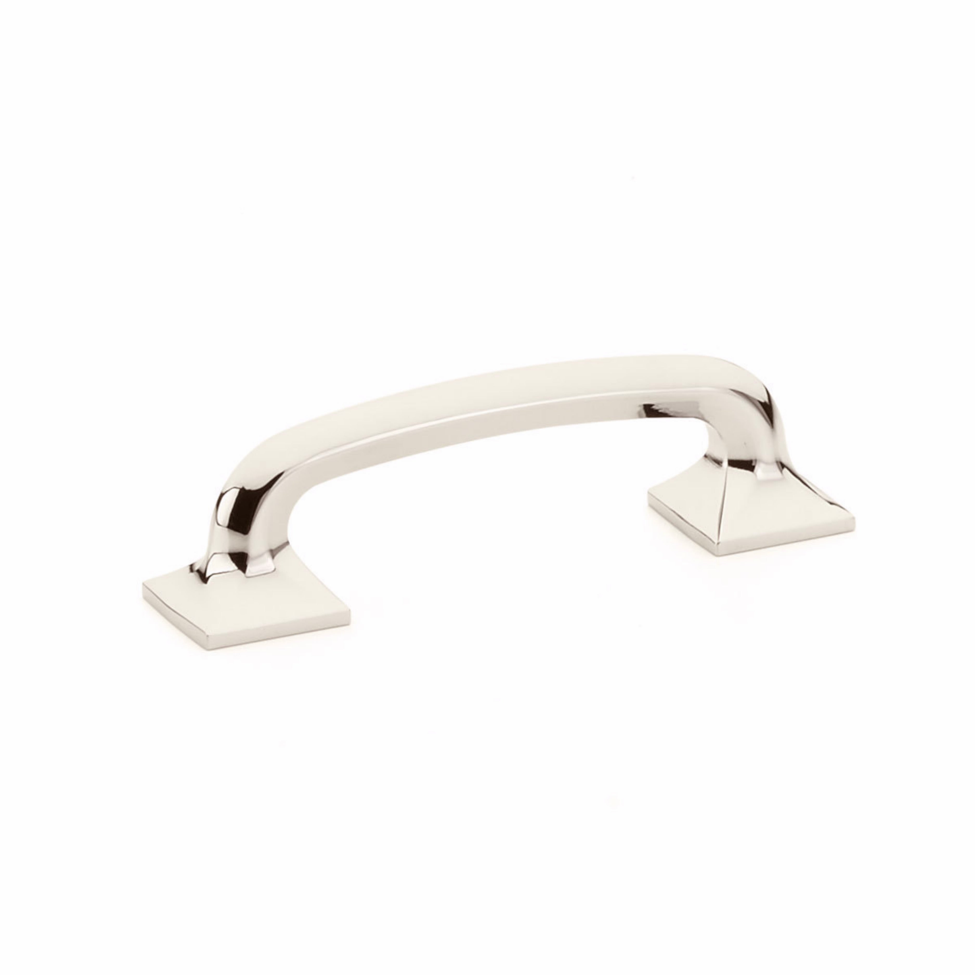 Schaub 205-PN 3-1/2" Center to Center Northport Cabinet Pull Polished Nickel Finish Sparrow Supply