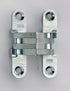 Soss 205US4 1/2" x 2-3/8" Light Duty Invisible Hinge for Metal Doors Satin Brass Finish Sparrow Supply