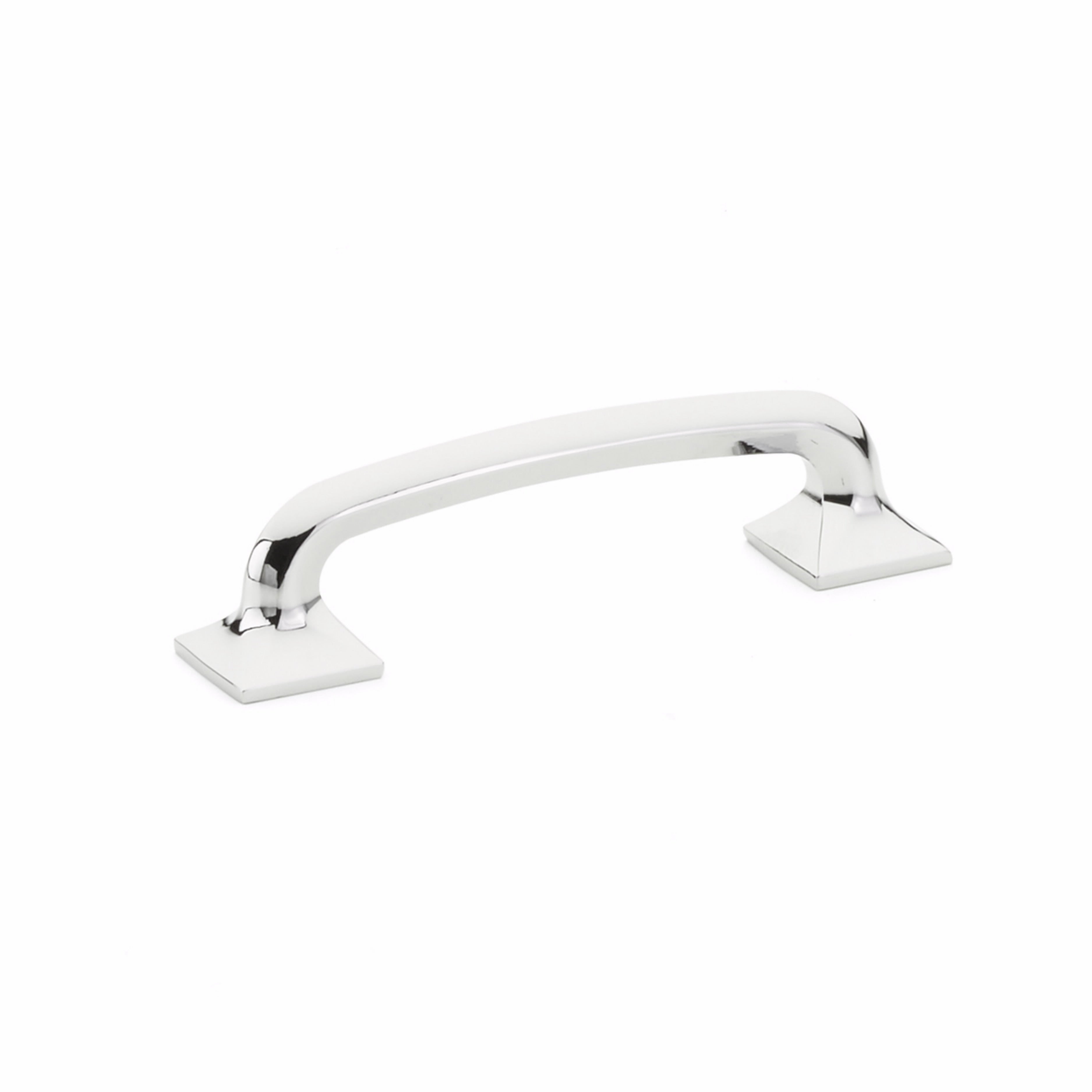 Schaub 206-26 4" Center to Center Northport Cabinet Pull Polished Chrome Finish Sparrow Supply