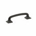 Schaub 206-MB 4" Center to Center Northport Cabinet Pull Matte Black Finish Sparrow Supply