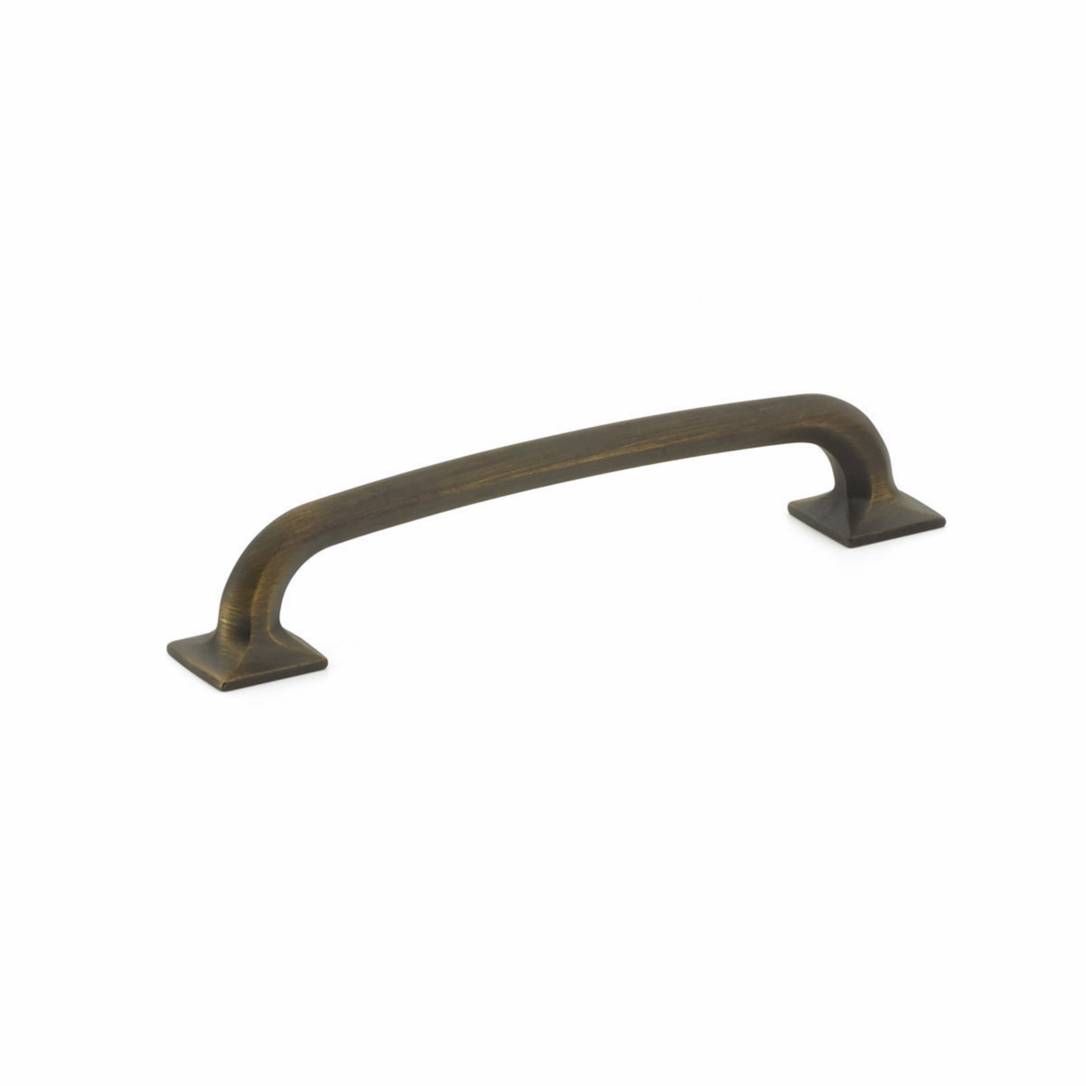 Schaub 207-ABZ 6" Center to Center Northport Cabinet Pull Ancient Bronze Finish Sparrow Supply