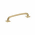 Schaub 207-SSB 6" Center to Center Northport Cabinet Pull Signature Satin Brass Finish Sparrow Supply