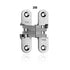 Soss 208SSUS32D 5/8" x 2-3/4" Medium Duty Invisible Hinge for 1" Doors Satin Stainless Steel Finish Sparrow Supply