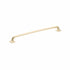 Schaub 209-SSB 12" Center to Center Northport Cabinet Pull Signature Satin Brass Finish Sparrow Supply
