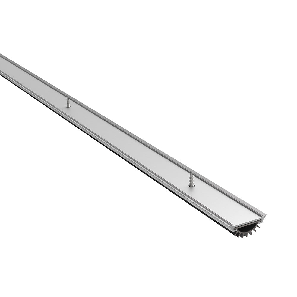Pemko 209AV36 36" (3') Door Shoe with Vinyl Mill Finish Aluminum Finish Sparrow Supply