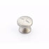 Schaub 210-15 1-3/8" Grooved Northport Round Cabinet Knob Satin Nickel Finish Sparrow Supply
