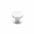 Schaub 210-26 1-3/8" Grooved Northport Round Cabinet Knob Polished Chrome Finish Sparrow Supply