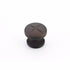 Schaub 210-ABZ 1-3/8" Grooved Northport Round Cabinet Knob Ancient Bronze Finish Sparrow Supply