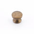 Schaub 210-BBZ 1-3/8" Grooved Northport Round Cabinet Knob Brushed Bronze Finish Sparrow Supply