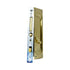 Emtek 2105US3138 Priv Pocket Door Mortise Lock for 1-3/8" Door Polished Brass Lifetime Finish Sparrow Supply