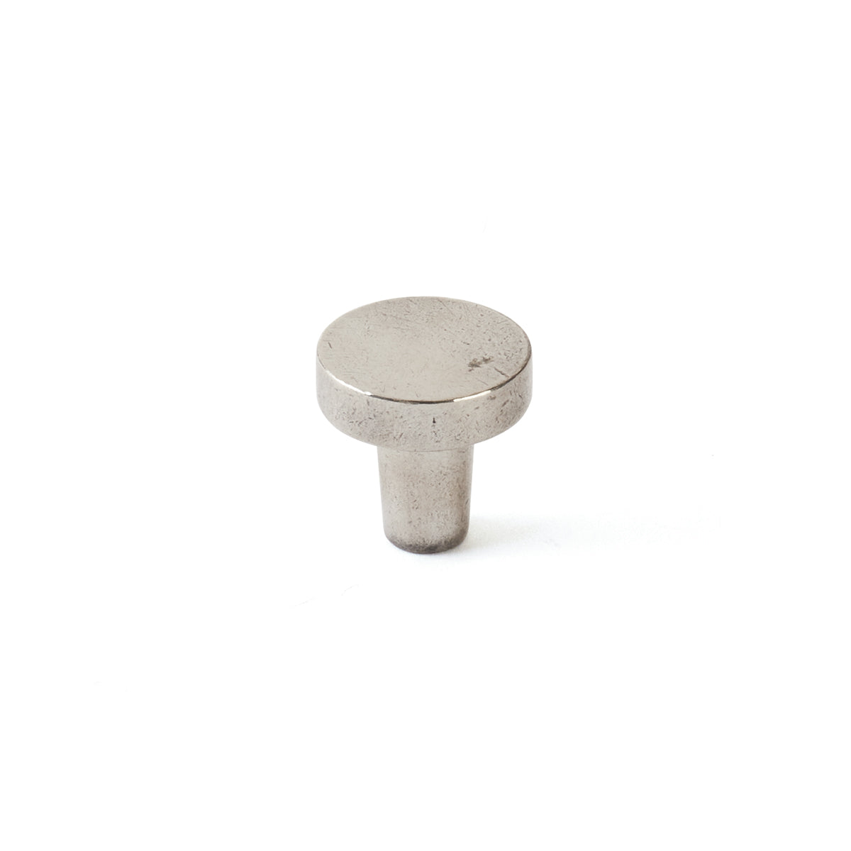 Schaub 211018-PWB Turno 1-1/4" Round Cabinet Knob Polished White Bronze Finish Sparrow Supply