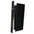 Emtek 2113US19138 Modern Rectangular Keyed Pocket Door Mortise Lock for 1-3/8" Door Flat Black Finish Sparrow Supply