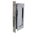 Emtek 2114US26138 Modern Rectangular Passage Pocket Door Mortise Lock for 1-3/8" Door Polished Chrome Finish Sparrow Supply