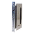 Emtek 2115US15134 Modern Rectangular Privacy Pocket Door Mortise Lock for 1-3/4" Door Satin Nickel Finish Sparrow Supply