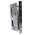 Emtek 2115US26138 Modern Rectangular Privacy Pocket Door Mortise Lock for 1-3/8" Door Polished Chrome Finish Sparrow Supply