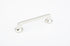 Schaub 212-PN 5" Center to Center Northport Round Cabinet Pull Polished Nickel Finish Sparrow Supply