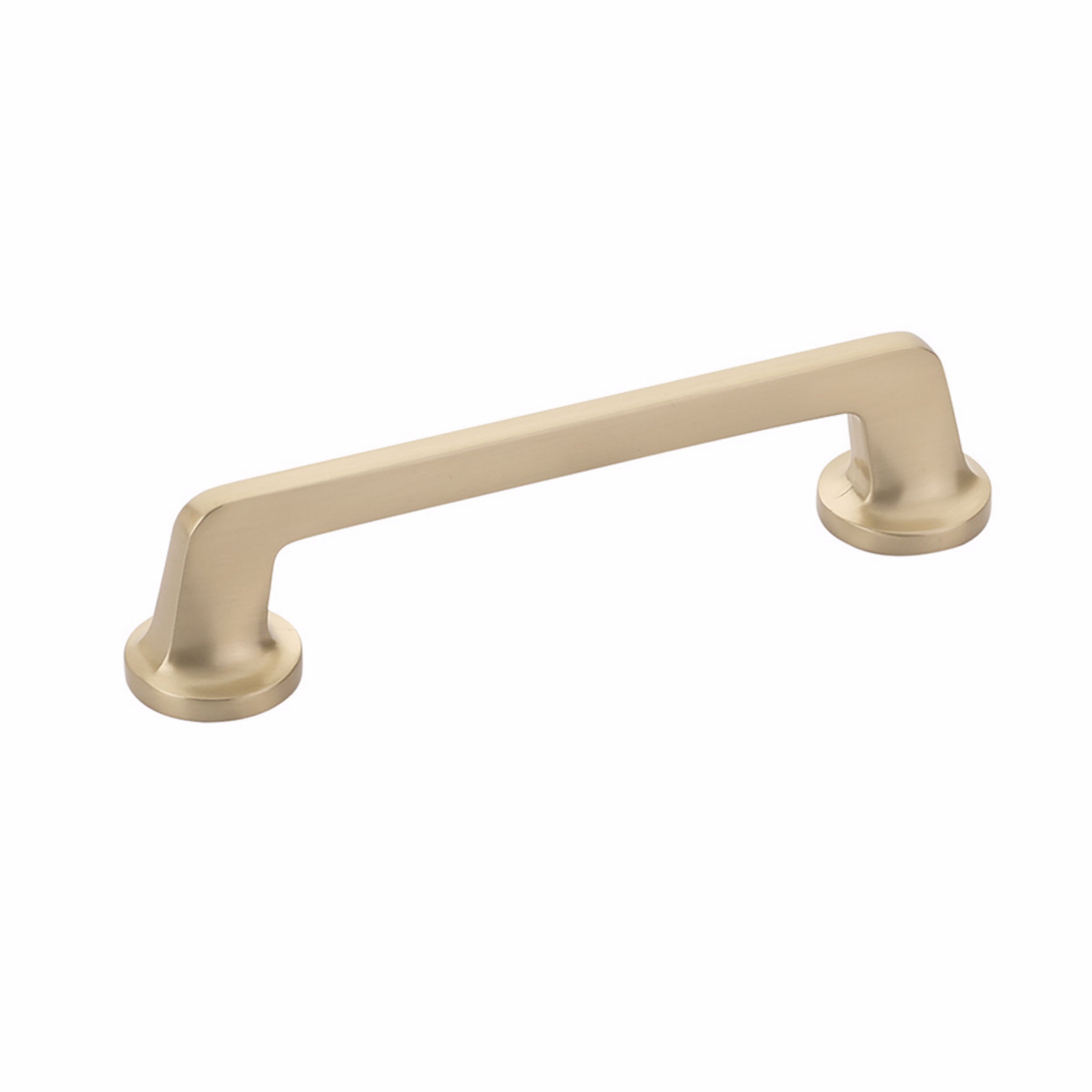 Schaub 212-SSB 5" Center to Center Northport Round Cabinet Pull Signature Satin Brass Finish Sparrow Supply