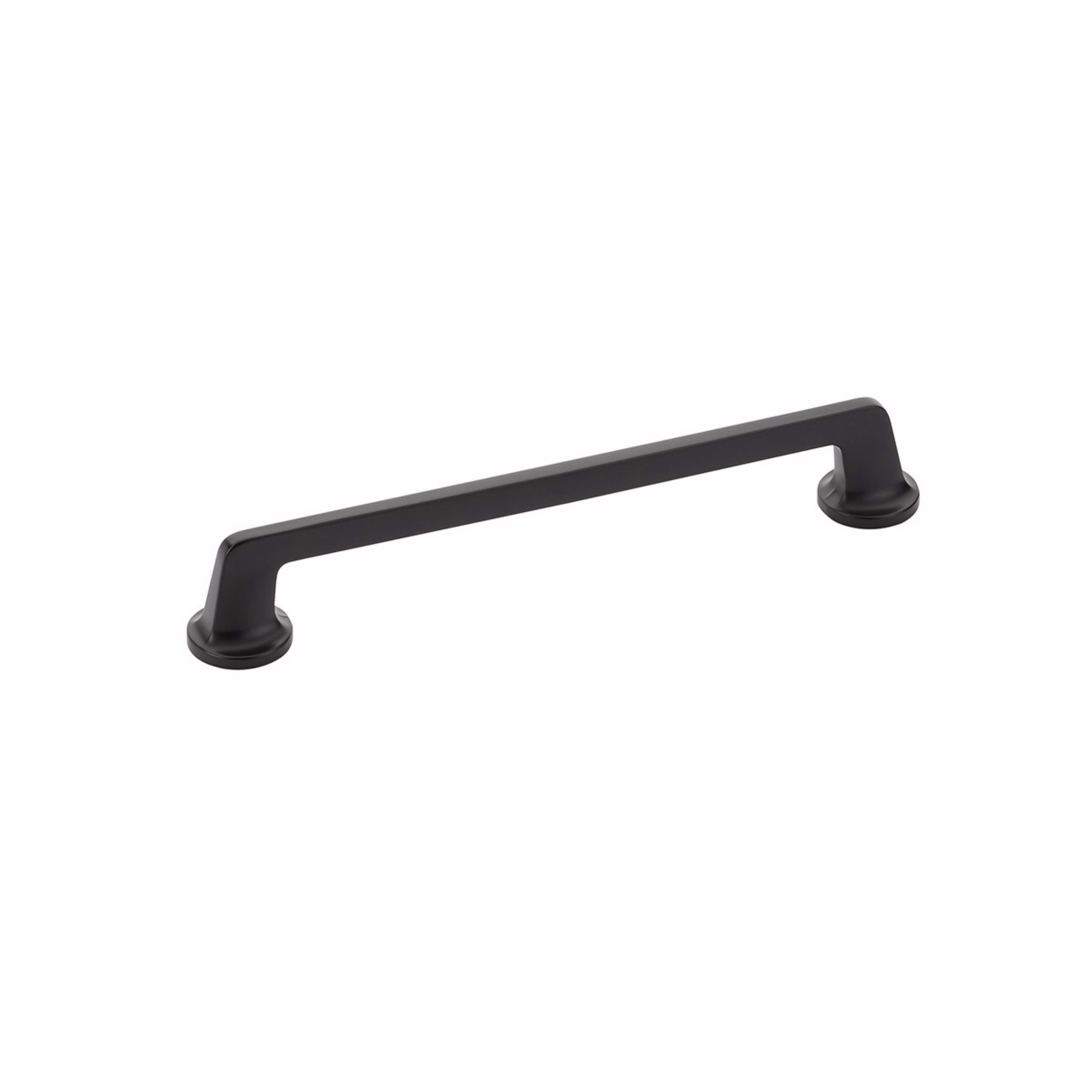 Schaub 213-MB 8" Center to Center Northport Cabinet Pull Matte Black Finish Sparrow Supply