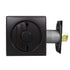 Emtek 2135US10B Square Privacy Pocket Door Tubular Lock with Privacy Strike Plate and Dust Box Oil Rubbed Bronze Finish Sparrow Supply