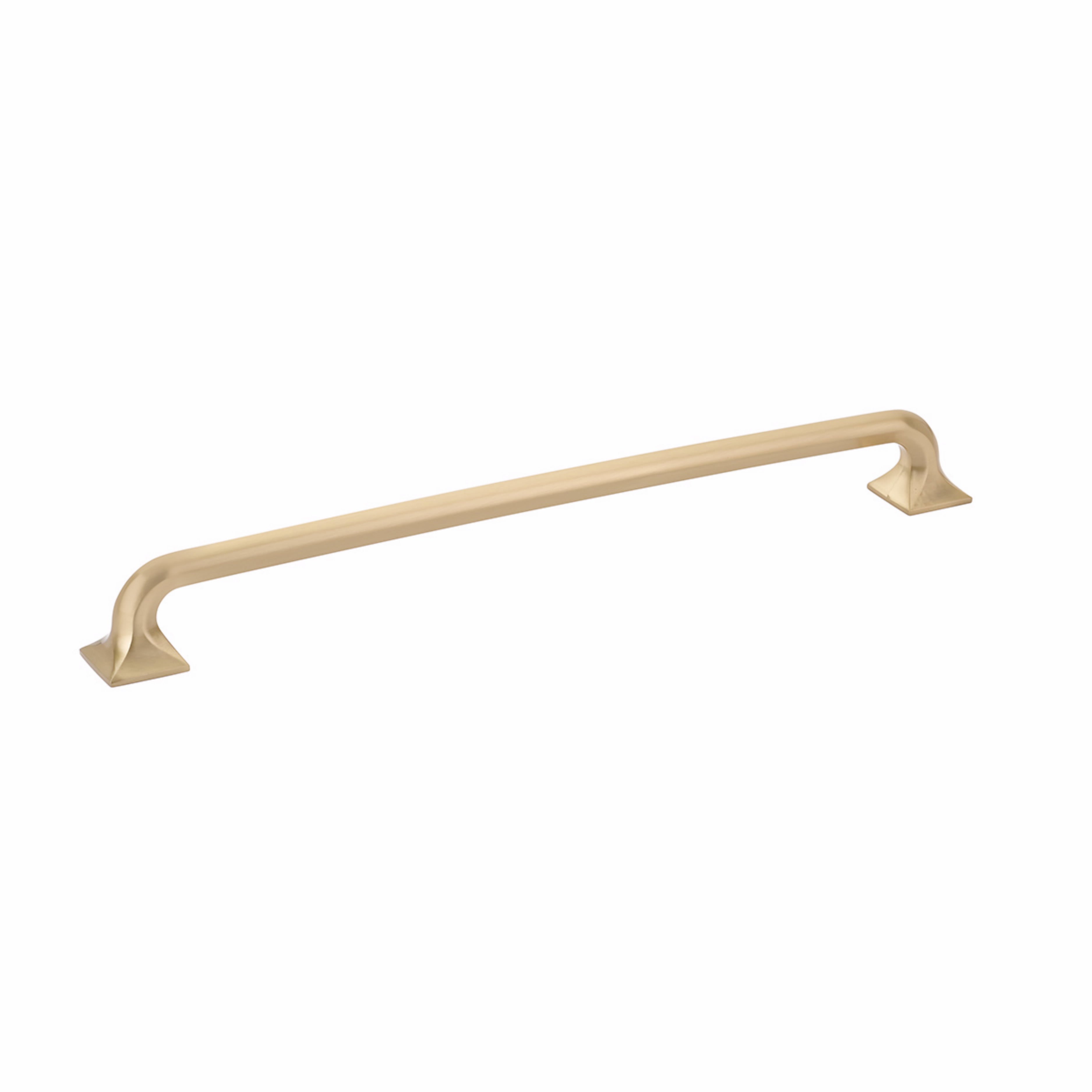 Schaub 214-SSB 15" Center to Center Northport Appliance Pull Signature Satin Brass Finish Sparrow Supply