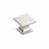 Schaub 215-BN 1-3/8" Northport Square Cabinet Knob Brushed Nickel Finish Sparrow Supply
