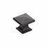 Schaub 215-MB 1-3/8" Northport Square Cabinet Knob Matte Black Finish Sparrow Supply