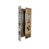 Emtek 2155US15138 Narrow Modern Rectangular Privacy Pocket Door Mortise Lock for 1-3/8" Door Satin Nickel Finish Sparrow Supply
