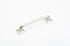 Schaub 216-15 5" Center to Center Northport Square Cabinet Pull Satin Nickel Finish Sparrow Supply