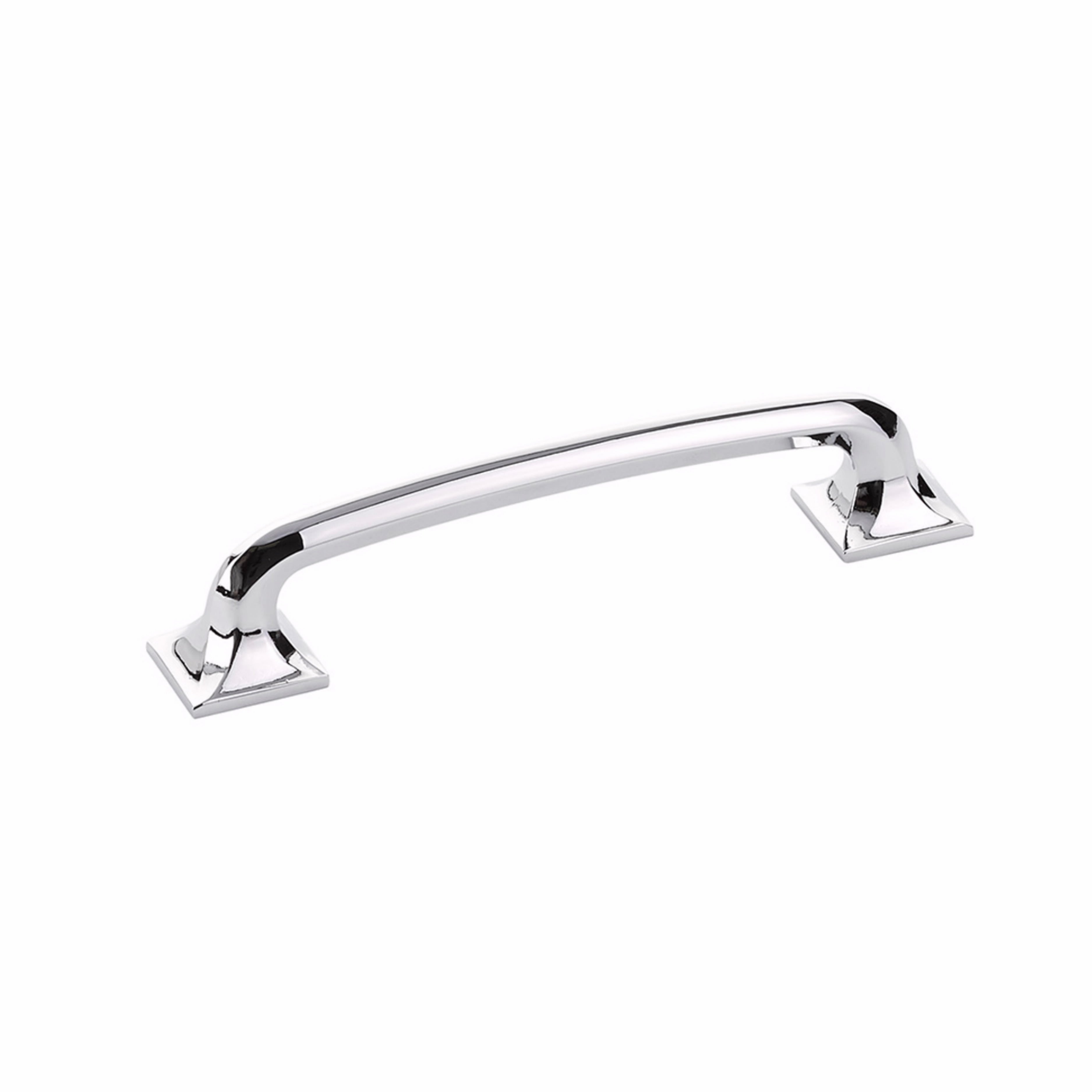 Schaub 216-26 5" Center to Center Northport Square Cabinet Pull Polished Chrome Finish Sparrow Supply