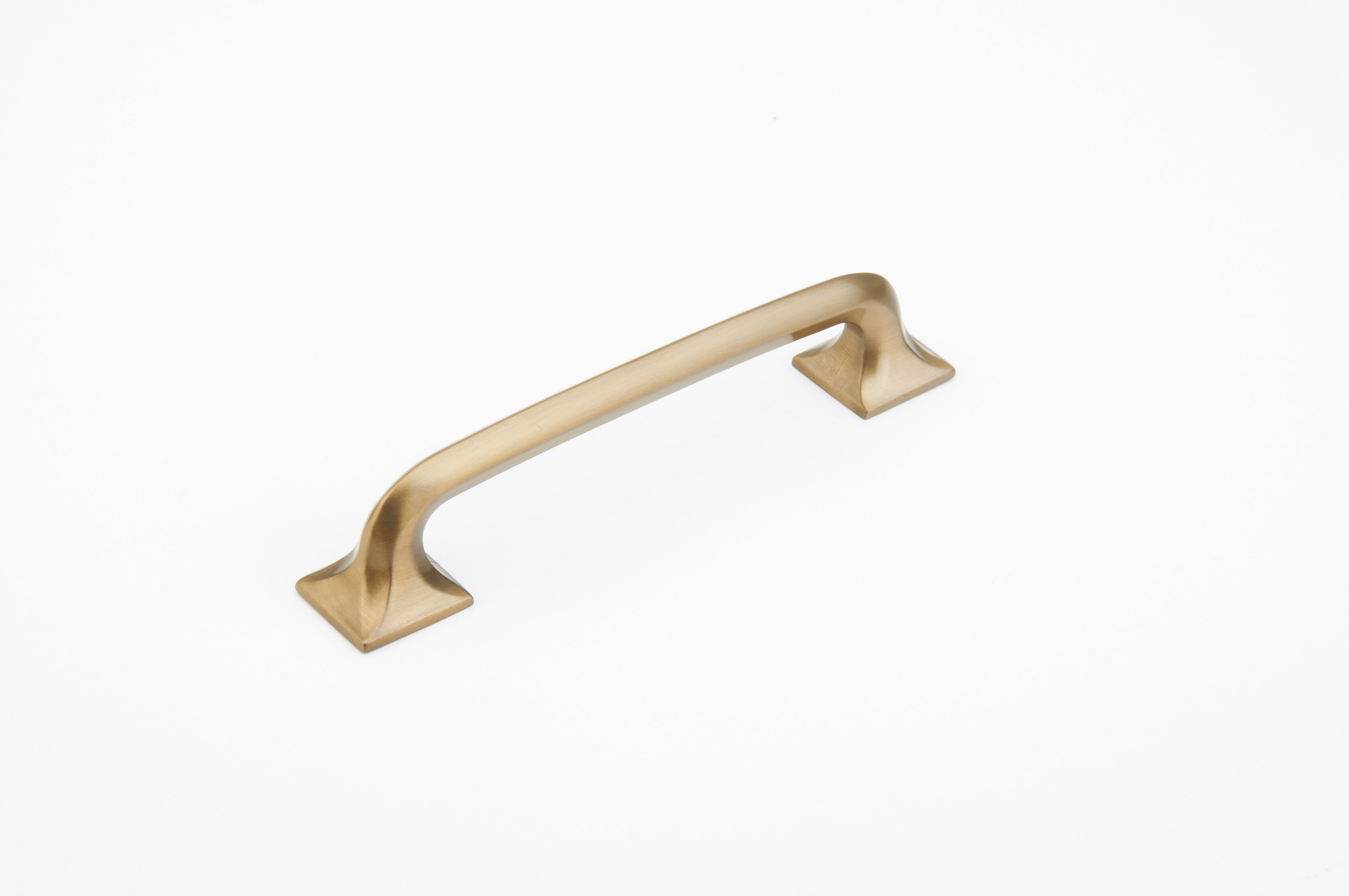 Schaub 216-BBZ 5" Center to Center Northport Square Cabinet Pull Brushed Bronze Finish Sparrow Supply