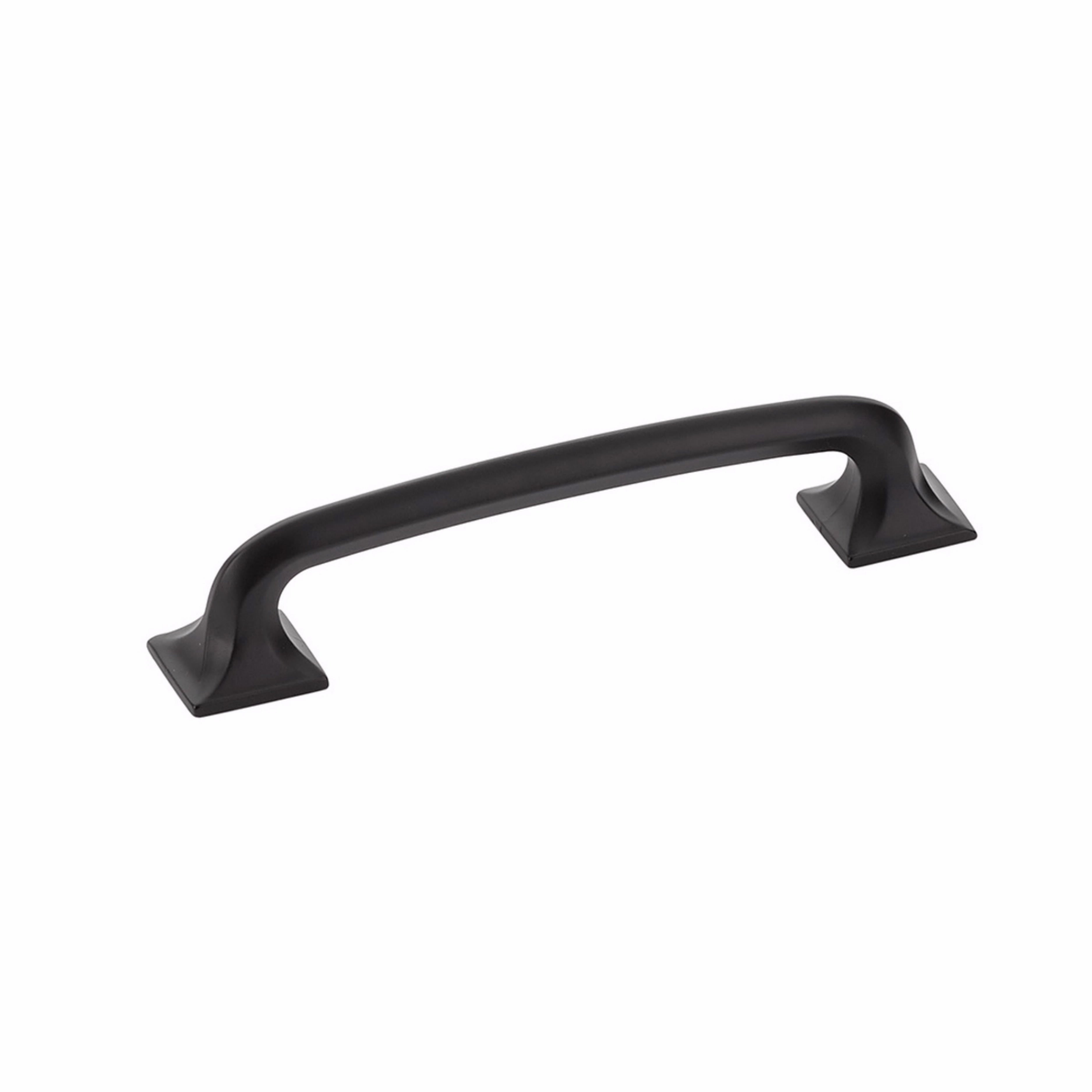 Schaub 216-MB 5" Center to Center Northport Square Cabinet Pull Matte Black Finish Sparrow Supply