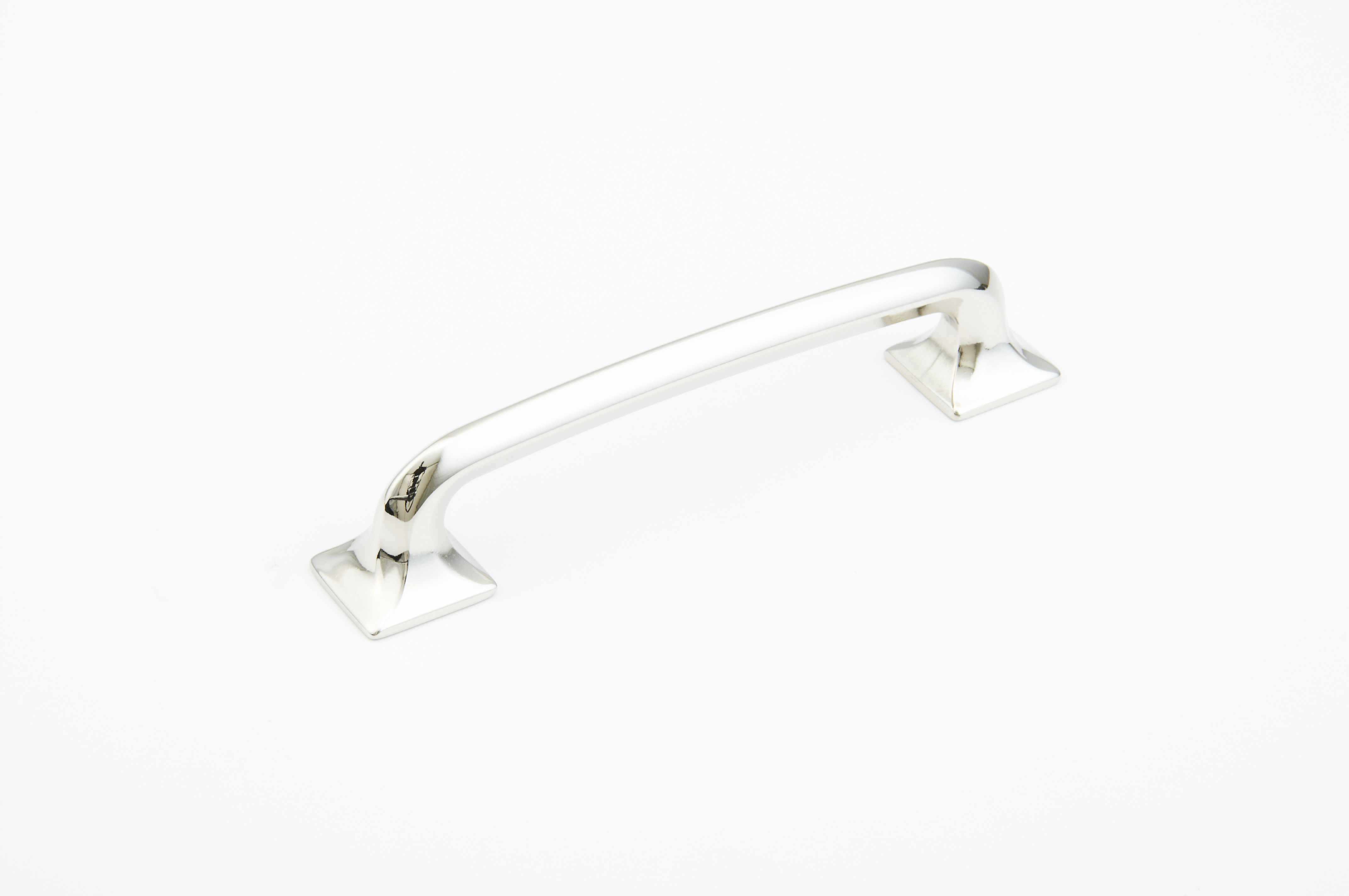 Schaub 216-PN 5" Center to Center Northport Square Cabinet Pull Polished Nickel Finish Sparrow Supply