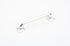 Schaub 216-PN 5" Center to Center Northport Square Cabinet Pull Polished Nickel Finish Sparrow Supply