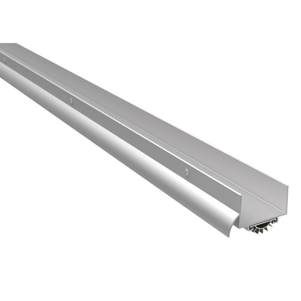 Pemko 216APK36 36" (3') Door Shoe with PemkoPrene Mill Finish Aluminum Finish Sparrow Supply
