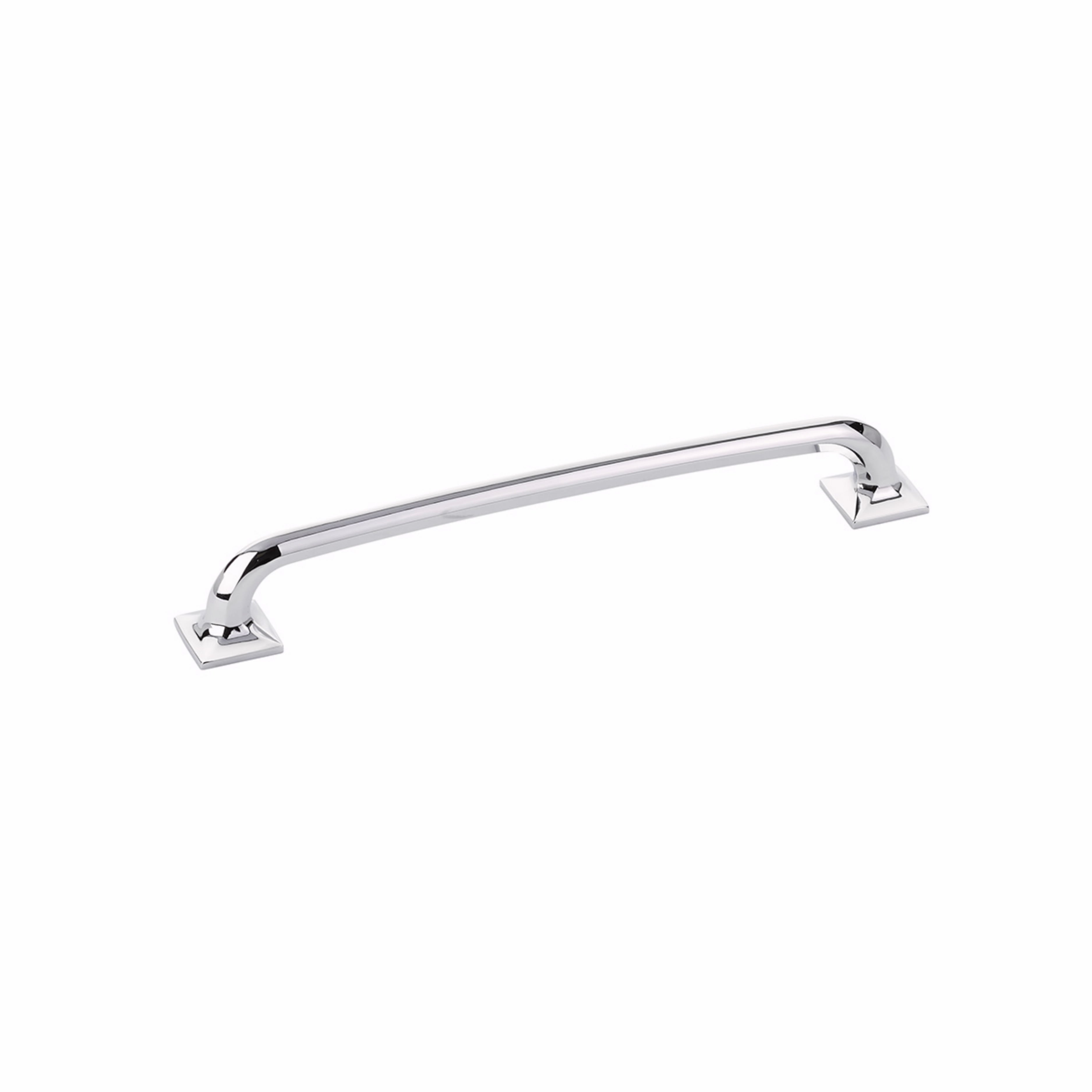 Schaub 217-26 8" Center to Center Northport Square Cabinet Pull Polished Chrome Finish Sparrow Supply